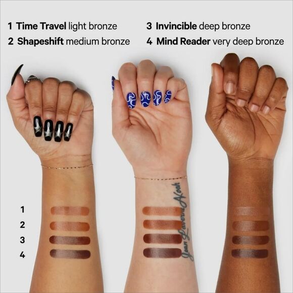 MILK MAKEUP Bionic Bronze Liquid Bronzer in Time Travel (Light Bronze) - Picture 6 of 13